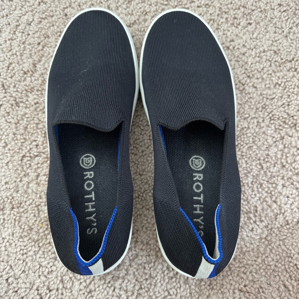 Rothy's Women's Black The Original Slip-On Sneaker